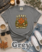 Leaf Me Alone Comfort Colors® T-Shirt | Funny Fall Maple Leaf Tee