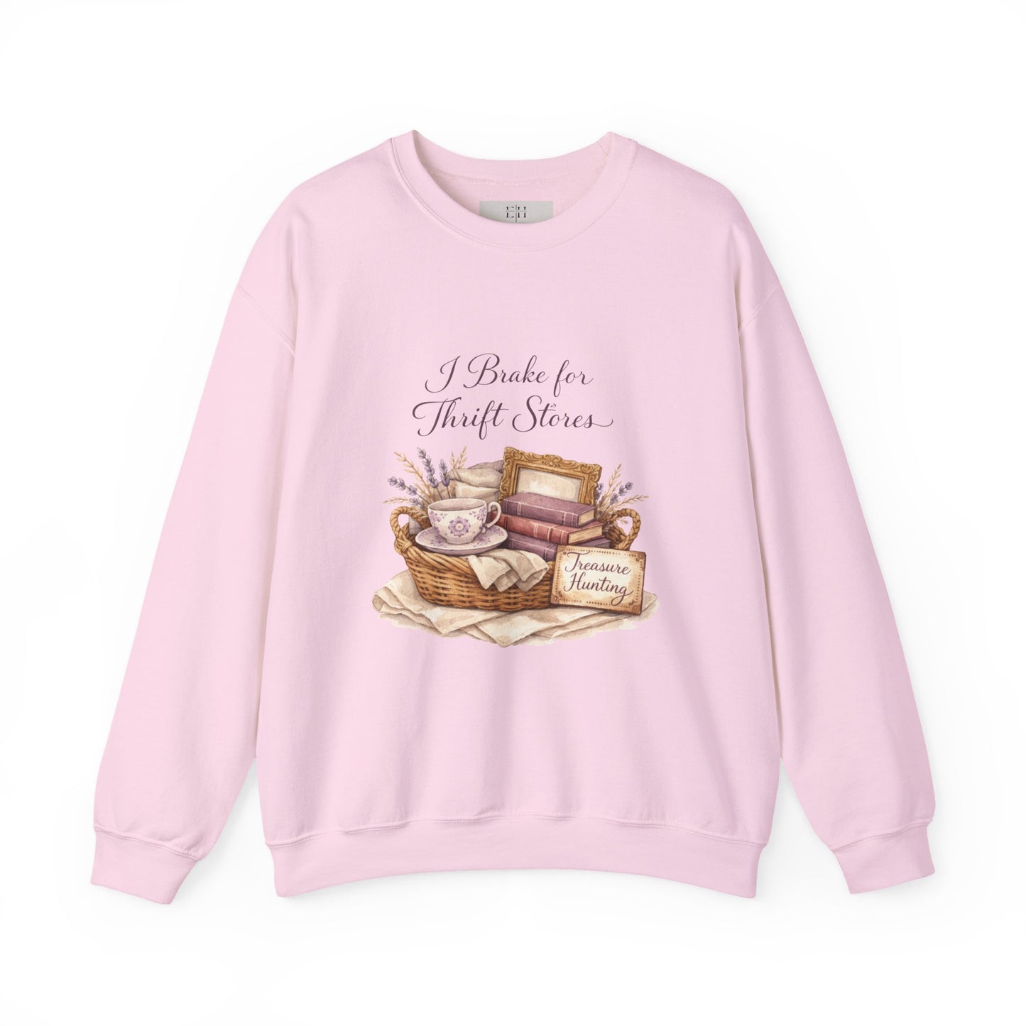I Brake for Thrift Stores Crewneck Sweatshirt