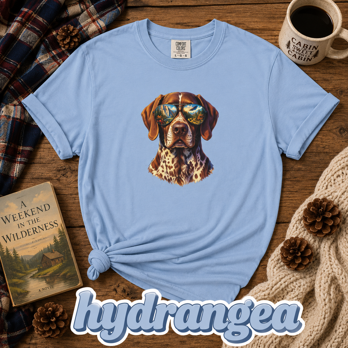 German Shorthaired Pointer T-Shirt | Outdoor Dog Lover Tee