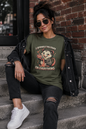 I Sprinkle This Stuff On Everything | Funny Anxiety Possum Graphic T-Shirt