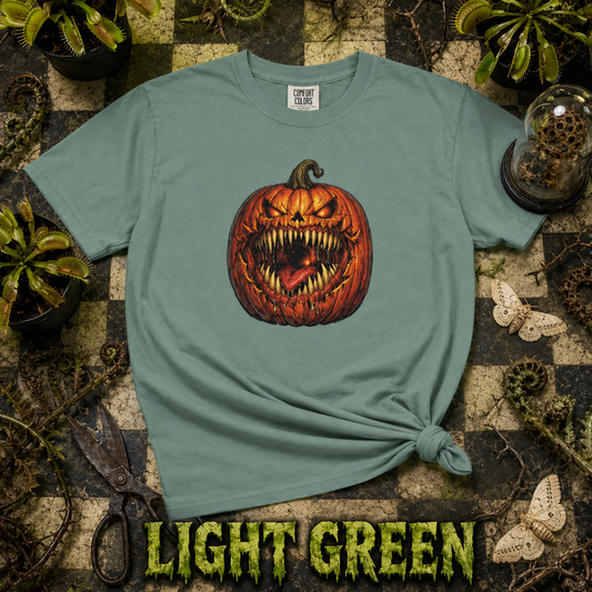 Scary Pumpkin Shirt, Evil Jack O Lantern Graphic Tee, Halloween Horror T-Shirt, Creepy Fall Shirt, Spooky Season Gift
