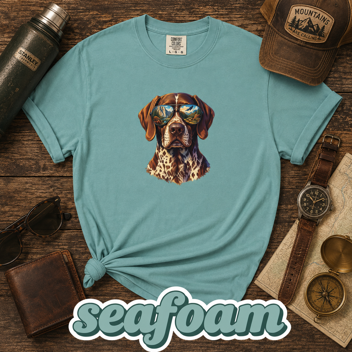 German Shorthaired Pointer T-Shirt | Outdoor Dog Lover Tee