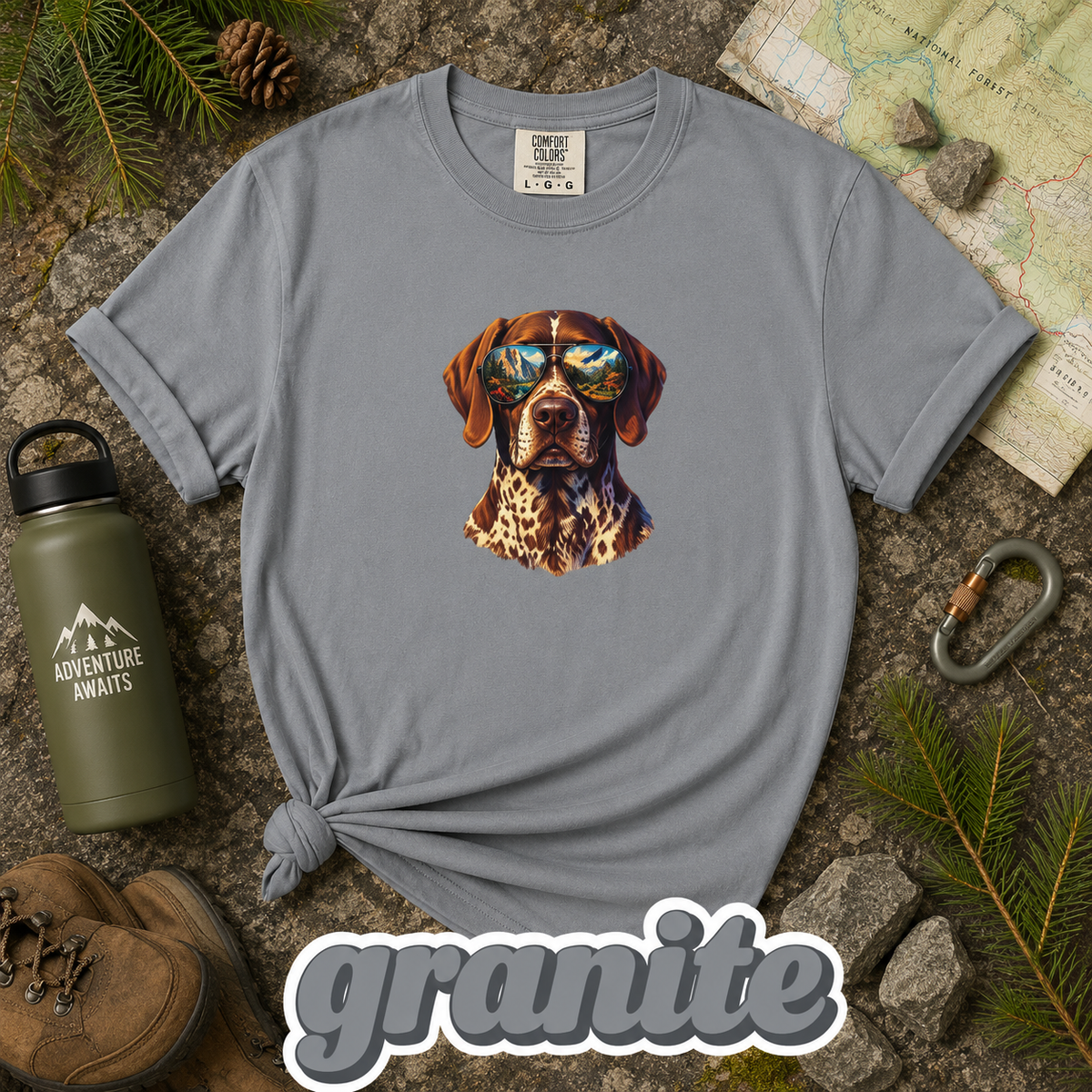 German Shorthaired Pointer T-Shirt | Outdoor Dog Lover Tee