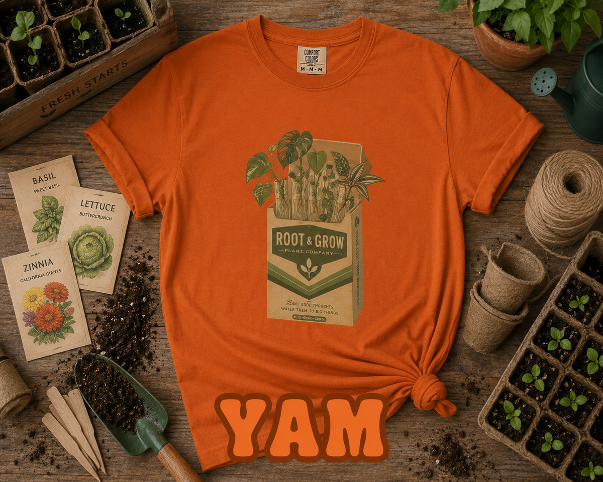 Root & Grow Plant Propagation T-Shirt | Houseplant Lover Tee
