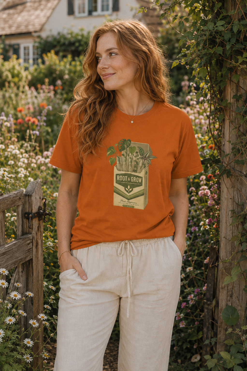 Root & Grow Plant Propagation T-Shirt | Houseplant Lover Tee