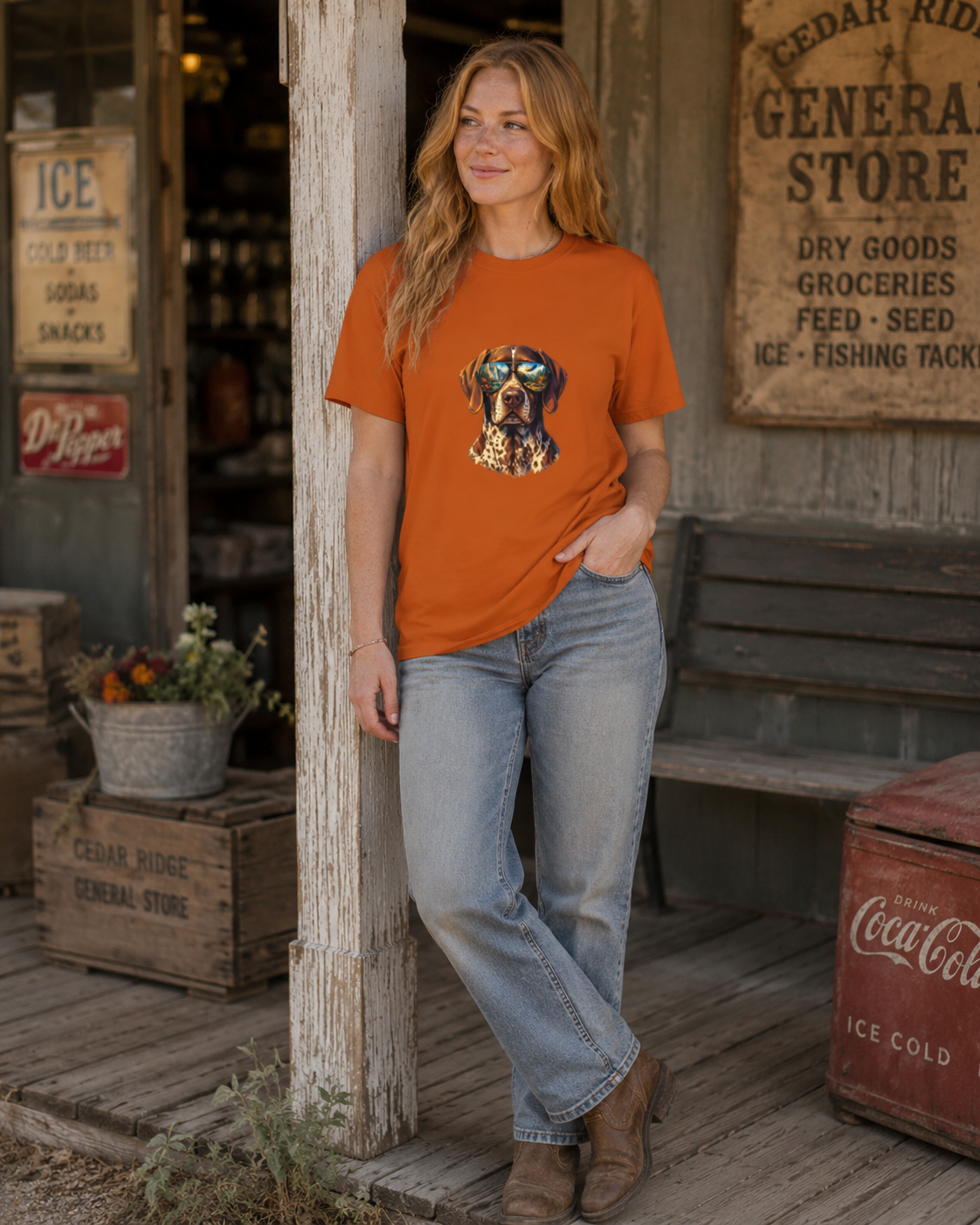 German Shorthaired Pointer T-Shirt | Outdoor Dog Lover Tee